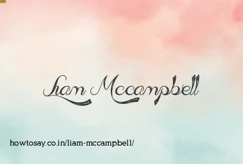 Liam Mccampbell