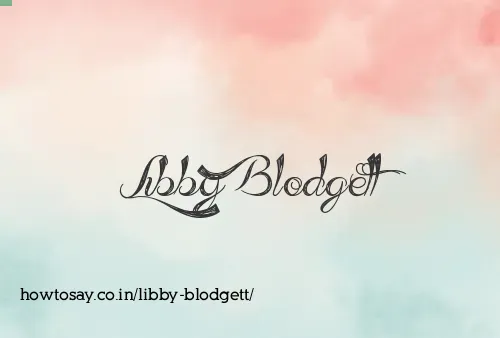 Libby Blodgett