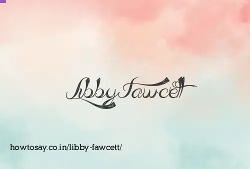 Libby Fawcett