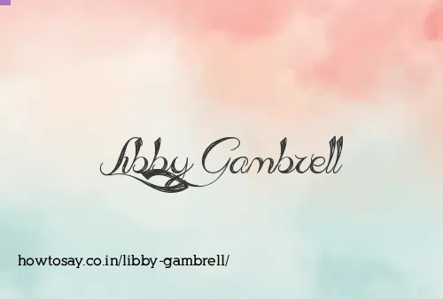 Libby Gambrell