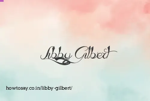 Libby Gilbert