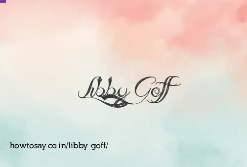 Libby Goff