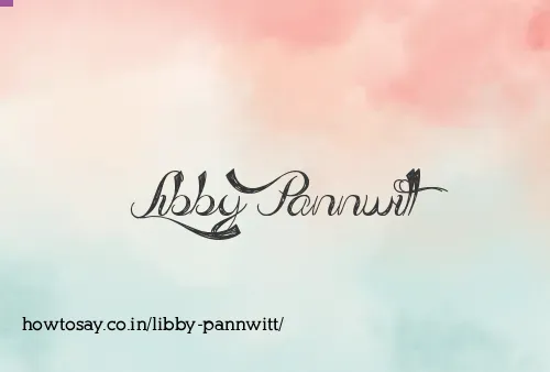 Libby Pannwitt