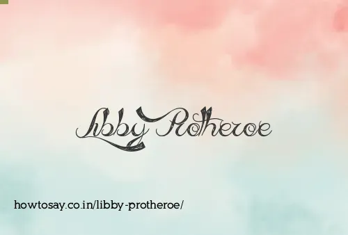 Libby Protheroe