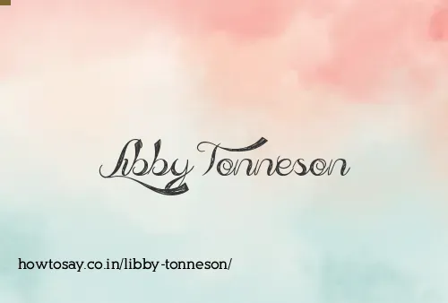 Libby Tonneson