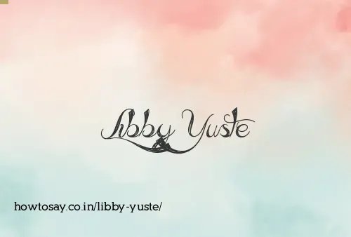 Libby Yuste