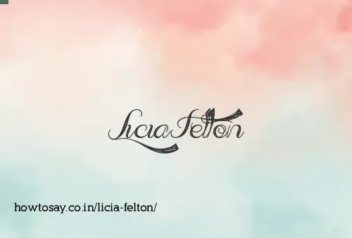 Licia Felton