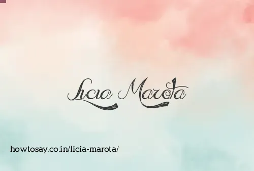 Licia Marota