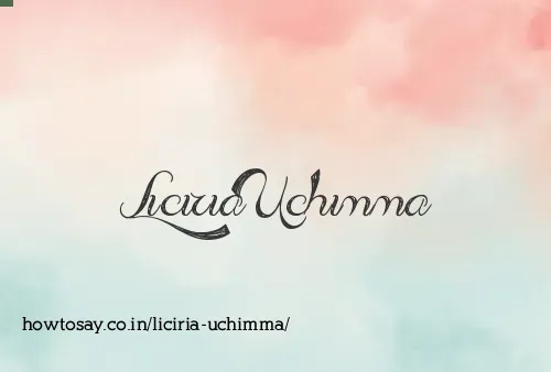 Liciria Uchimma