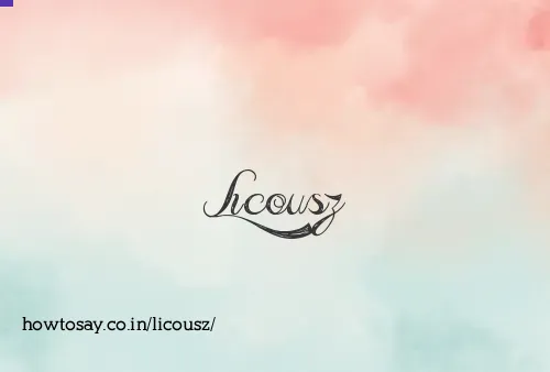 Licousz