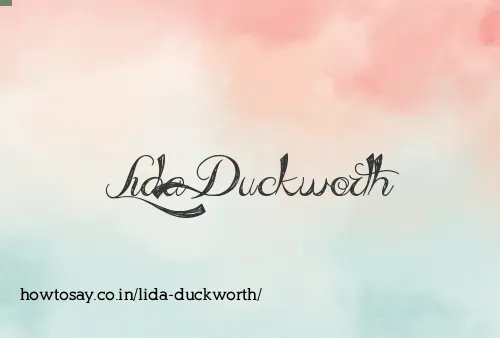 Lida Duckworth