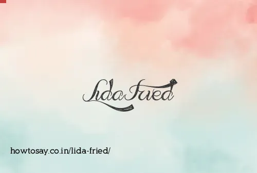 Lida Fried