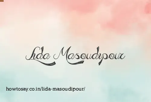 Lida Masoudipour