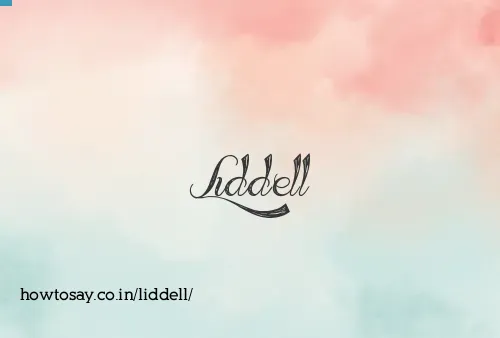 Liddell