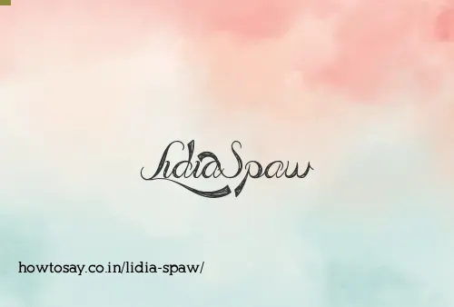 Lidia Spaw