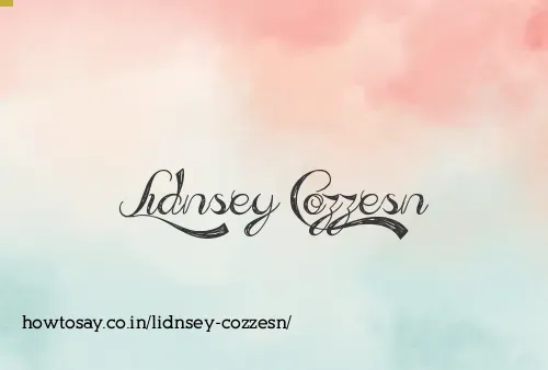 Lidnsey Cozzesn