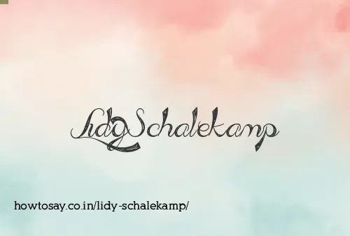 Lidy Schalekamp