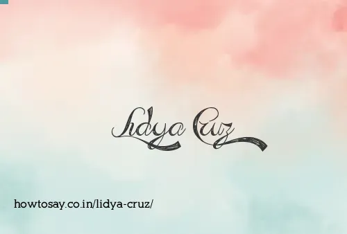 Lidya Cruz