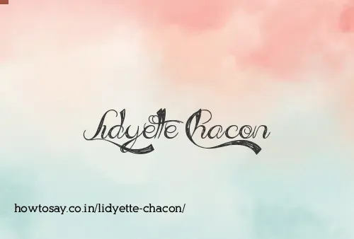 Lidyette Chacon