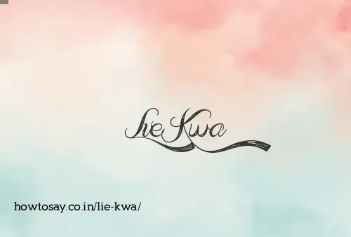 Lie Kwa