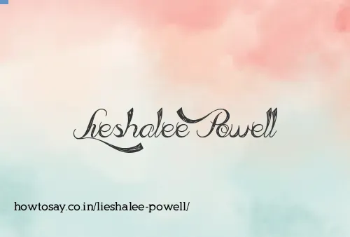 Lieshalee Powell