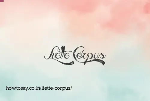 Liette Corpus