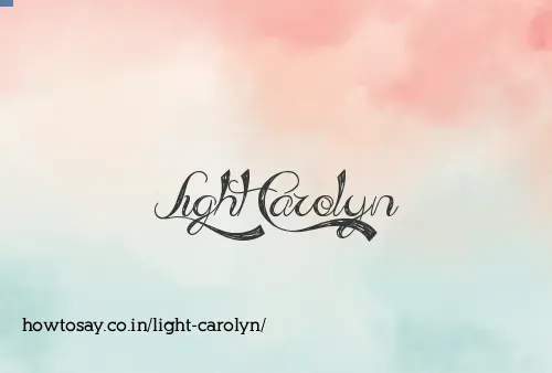Light Carolyn