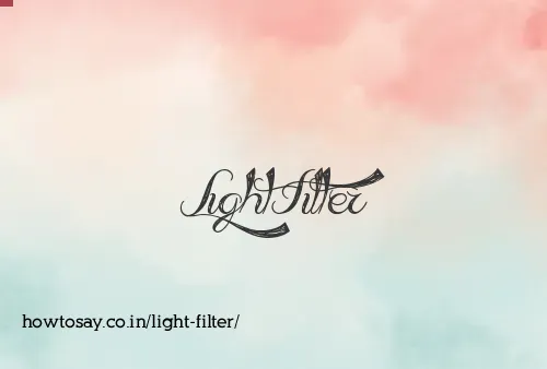 Light Filter