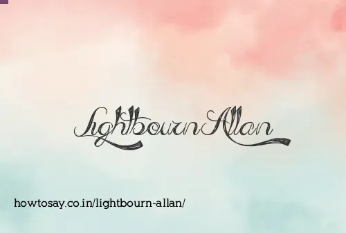 Lightbourn Allan