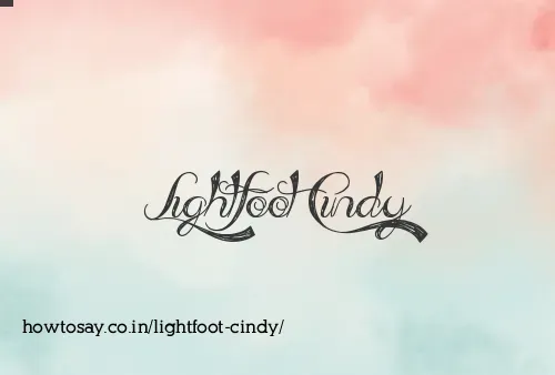 Lightfoot Cindy