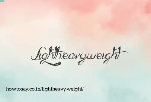 Lightheavyweight