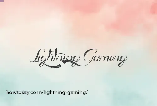 Lightning Gaming