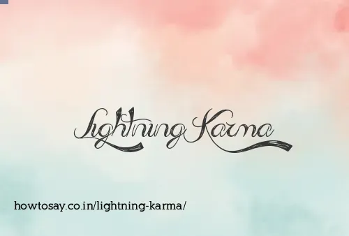 Lightning Karma