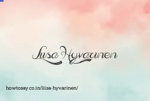 Liisa Hyvarinen
