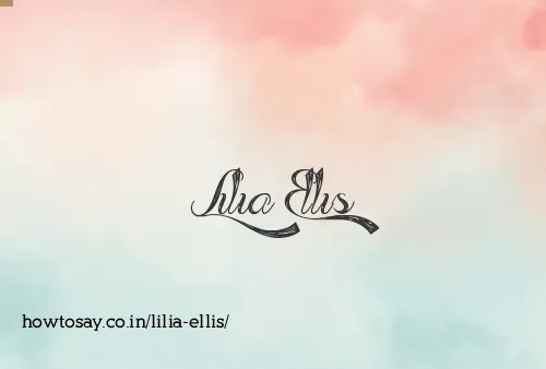 Lilia Ellis