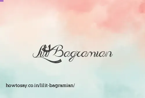 Lilit Bagramian