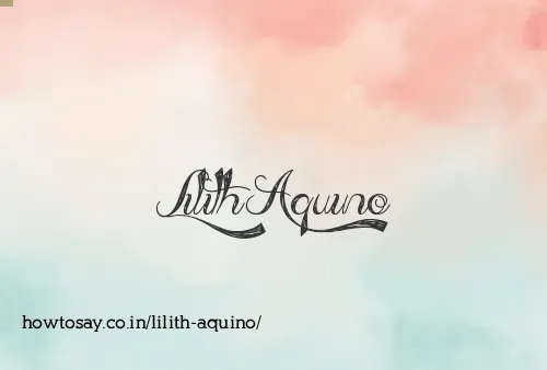Lilith Aquino