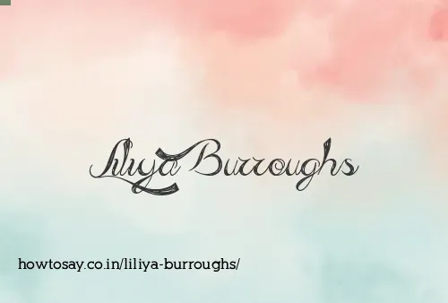 Liliya Burroughs