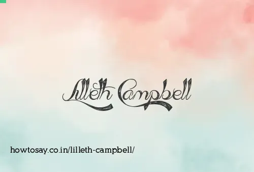 Lilleth Campbell