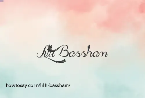 Lilli Bassham