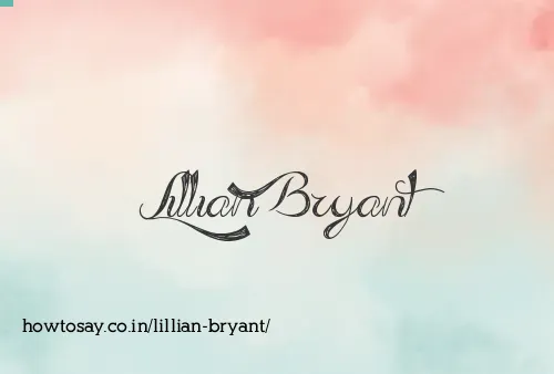 Lillian Bryant