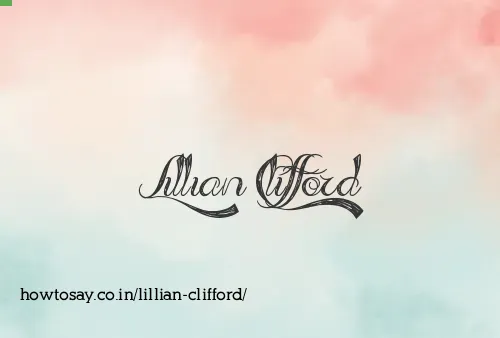 Lillian Clifford