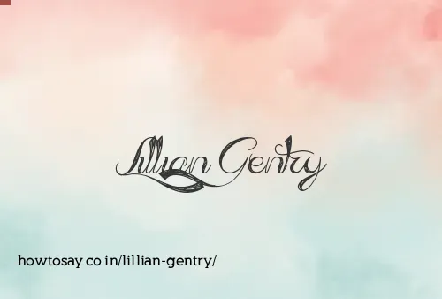 Lillian Gentry