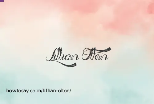 Lillian Olton