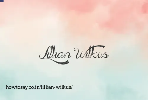 Lillian Wilkus