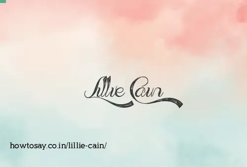 Lillie Cain