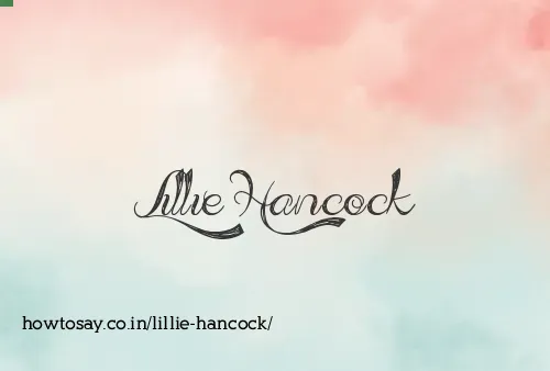 Lillie Hancock