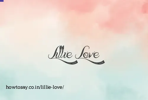 Lillie Love