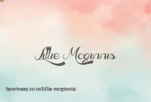 Lillie Mcginnis
