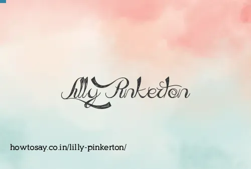 Lilly Pinkerton